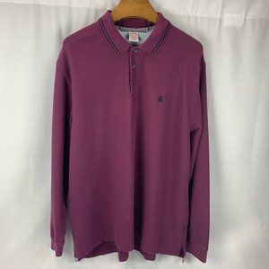 Brooks Brothers Men's long sleeve polo XXL